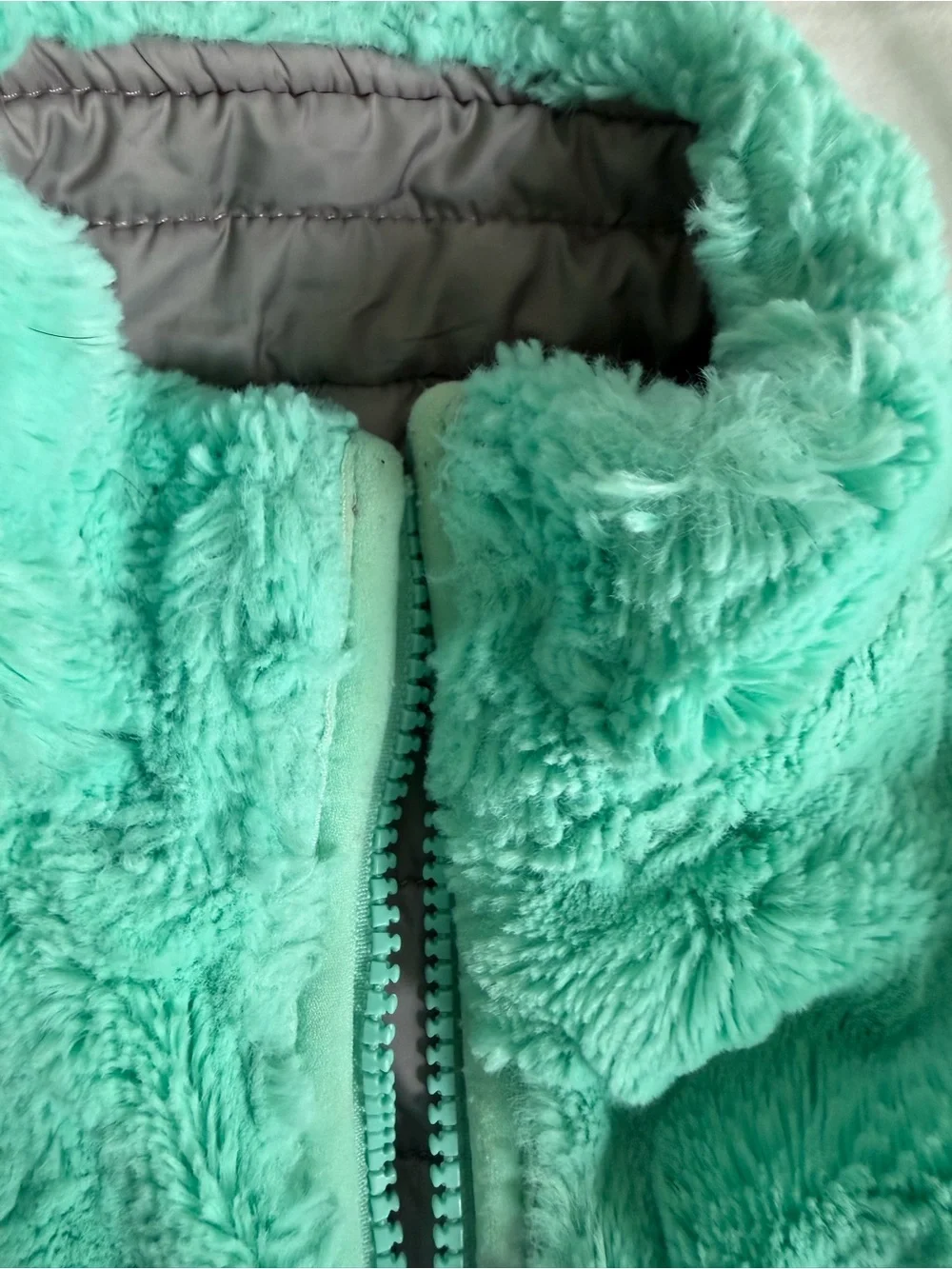 The North Face Reversible Mossbud Swirl Jacket Insulated Girls 5